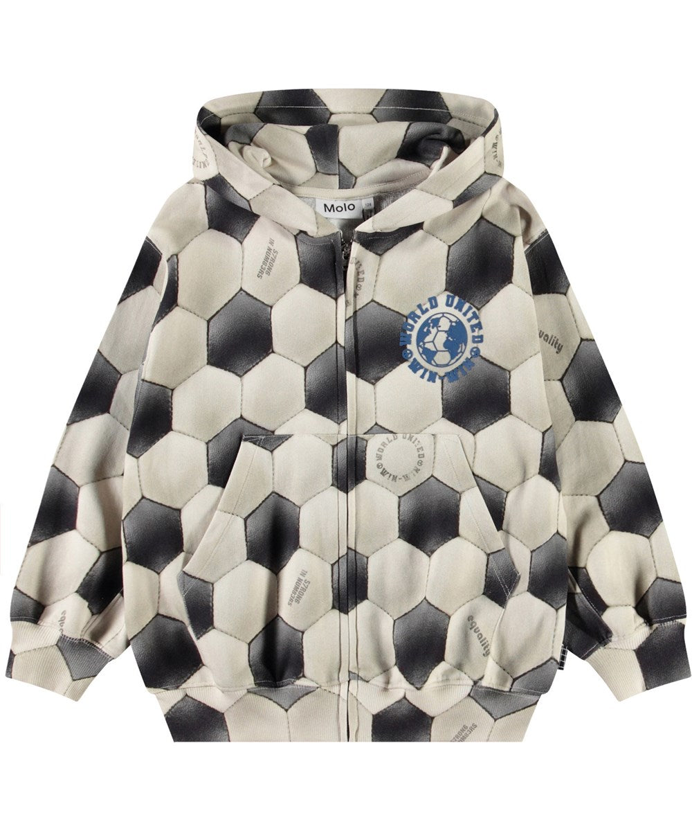 FELPA ZIP CALCIO MOLO