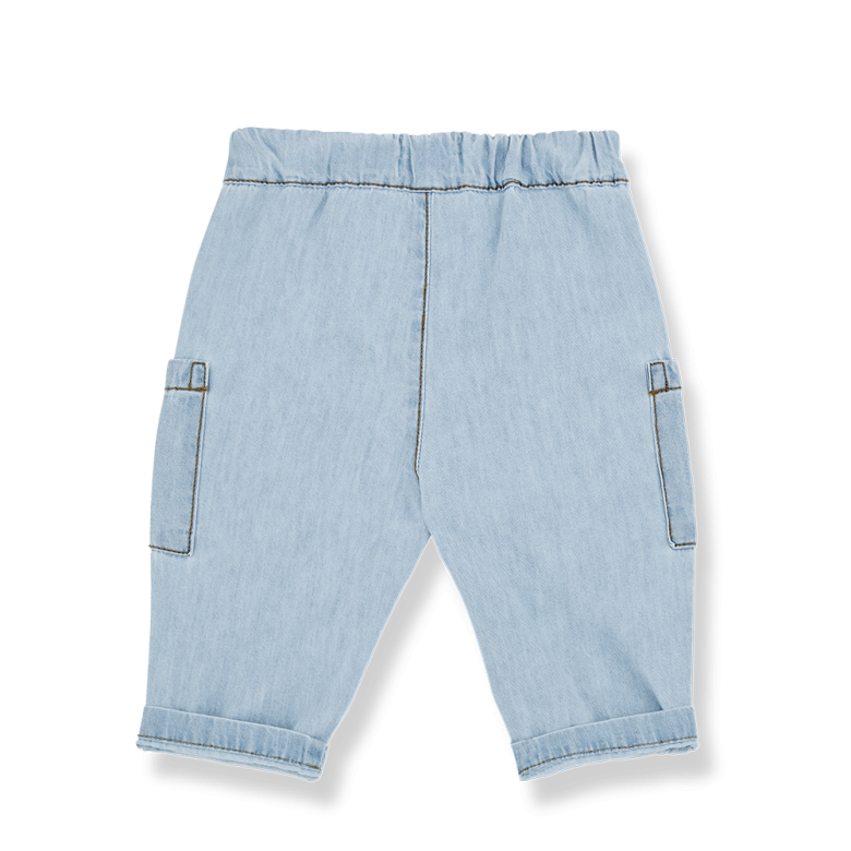 Pantalone denim leonardo