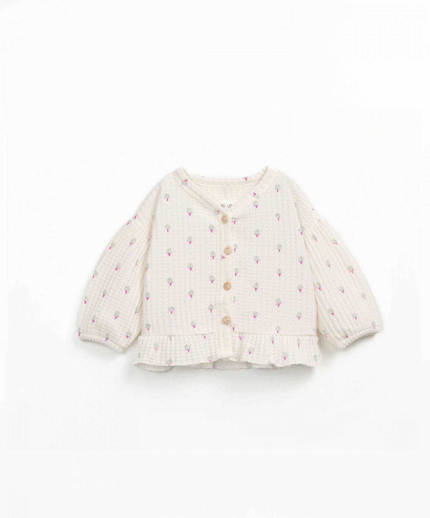 Cardigan cotone riciclato Play Up