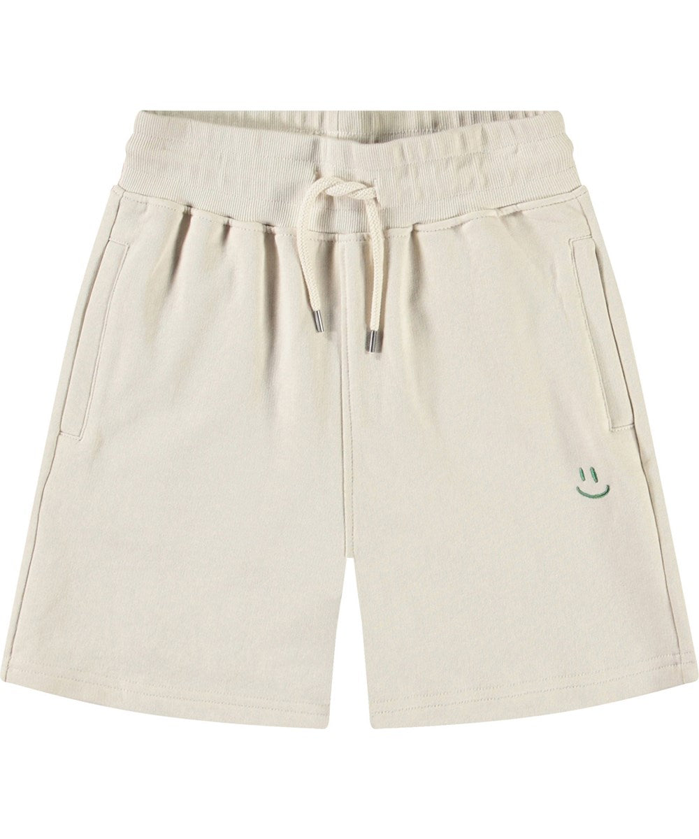 BERMUDA FELPA BEIGE MOLO