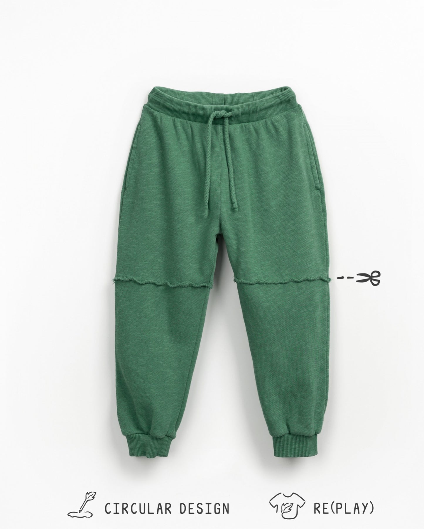 Pantalone tuta verde Play UP
