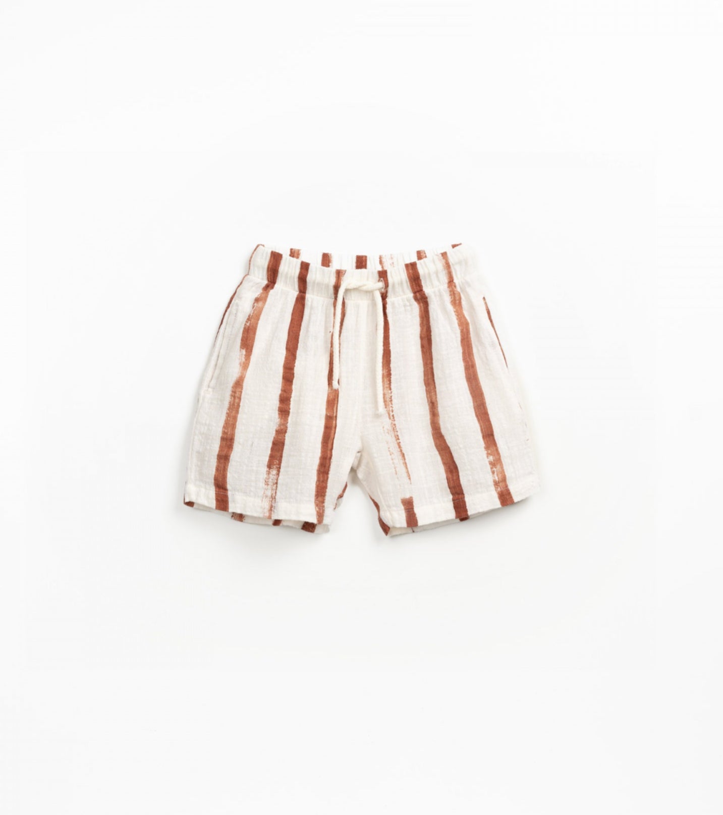 Pantaloncino in tessuto rigato Play Up