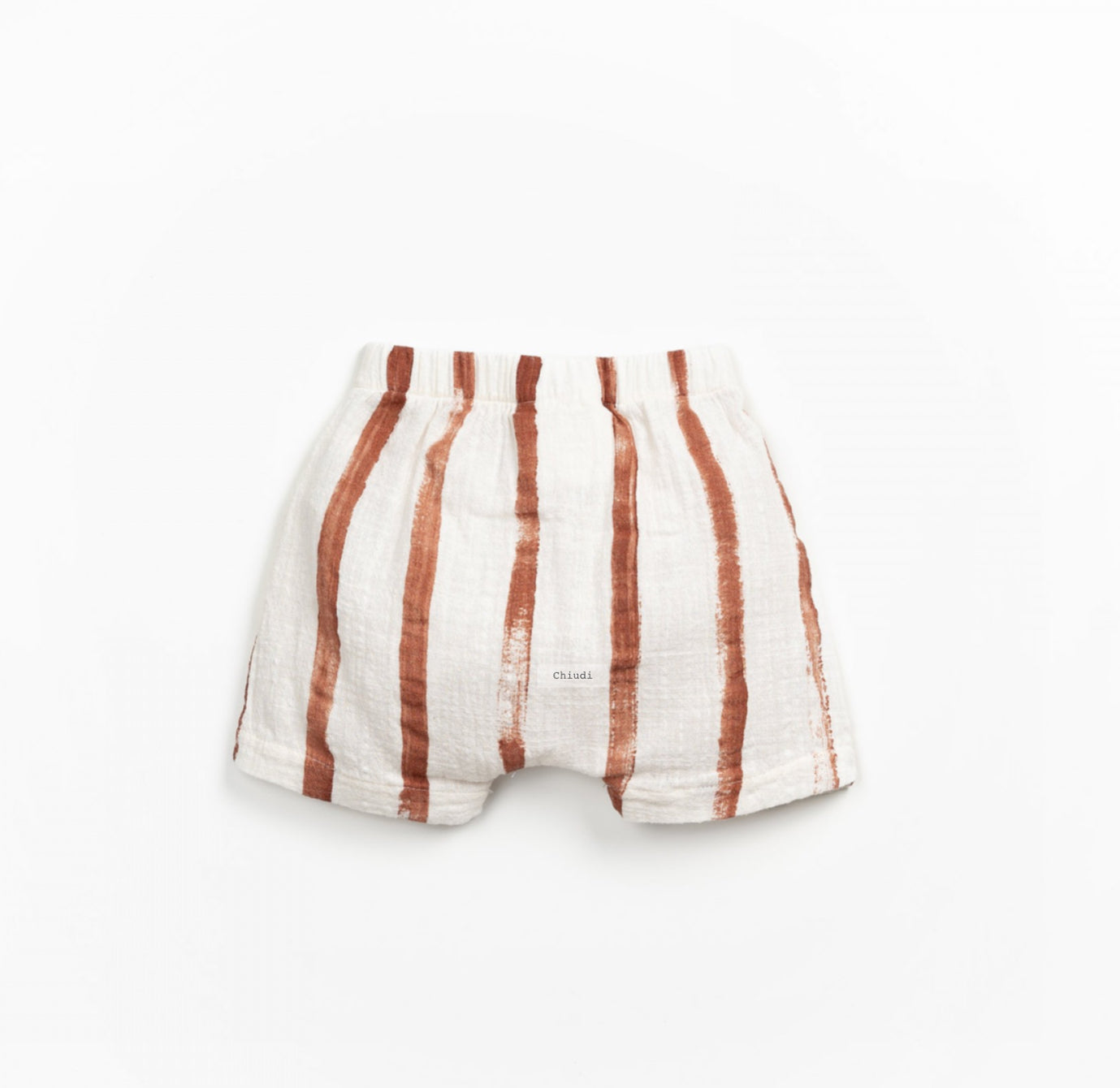 Pantaloncino in tessuto rigato Play Up