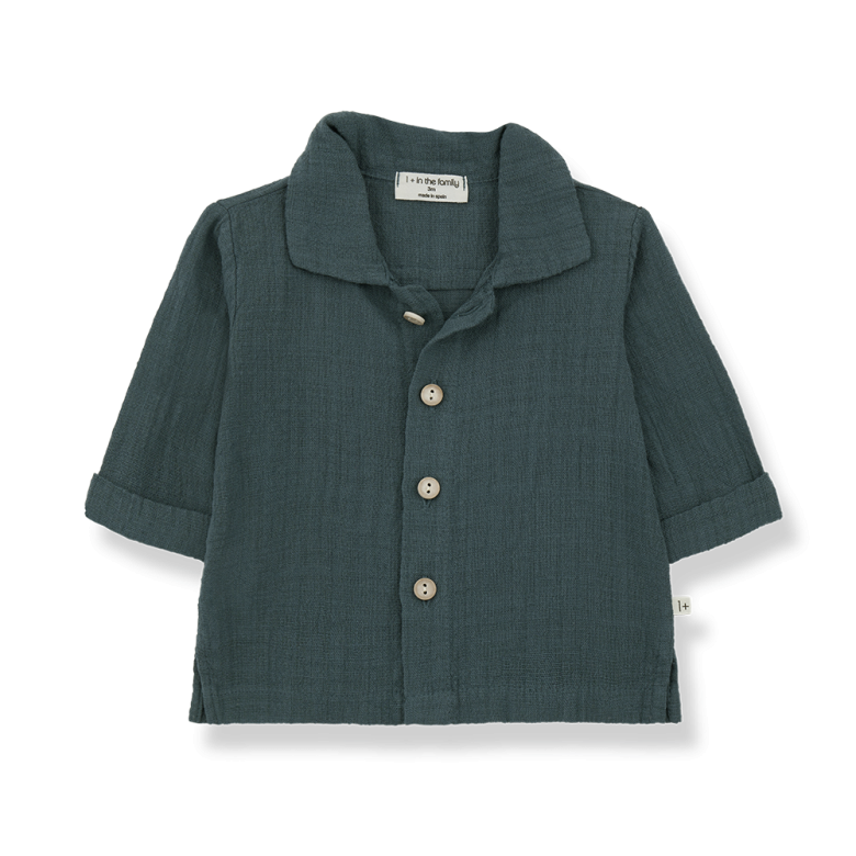 CAMICIA ERNEST PETROLIO