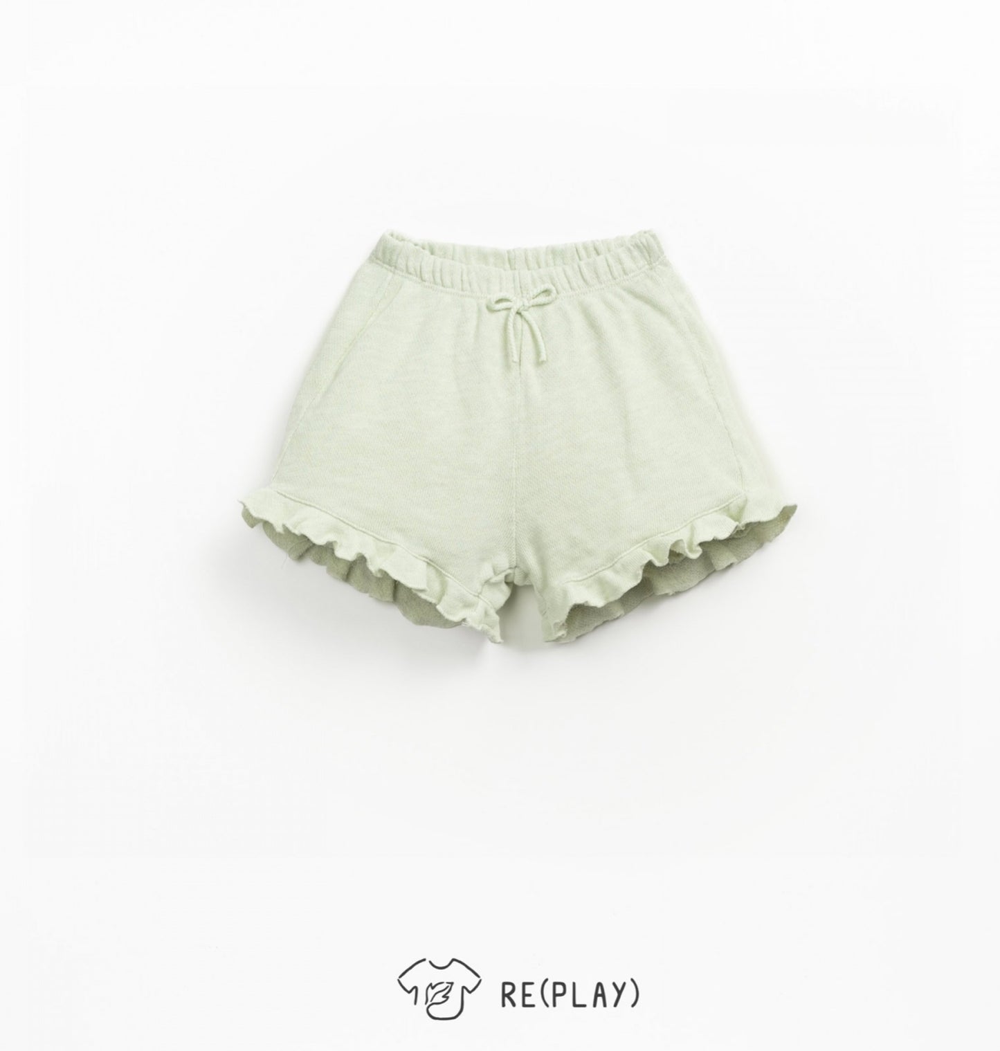 Shorts in felpa menta Play Up