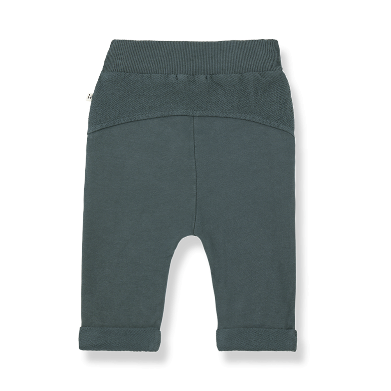 PANTALONE GUREN PETROLIO