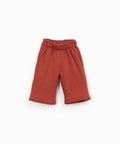 PANTALONE IN MAGLIA MATTONE