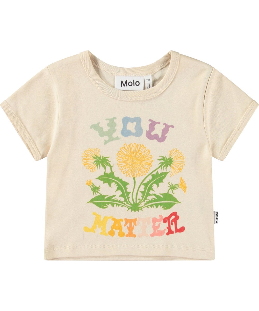 T-SHIRT FIORI YOU MATTER MOLO