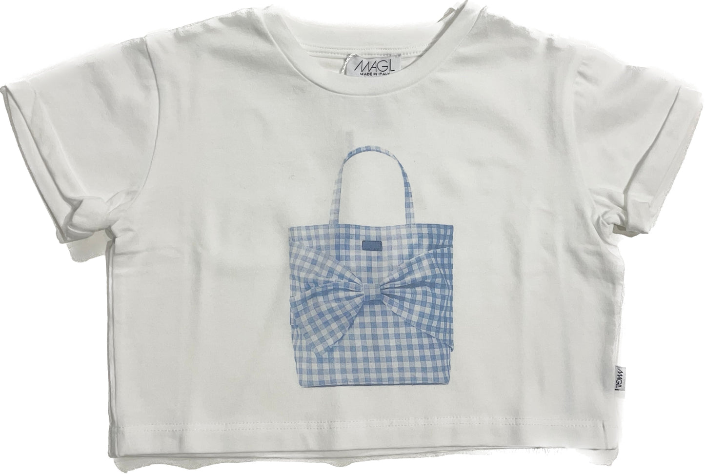 T-shirt stampa borsa Vichy Magil