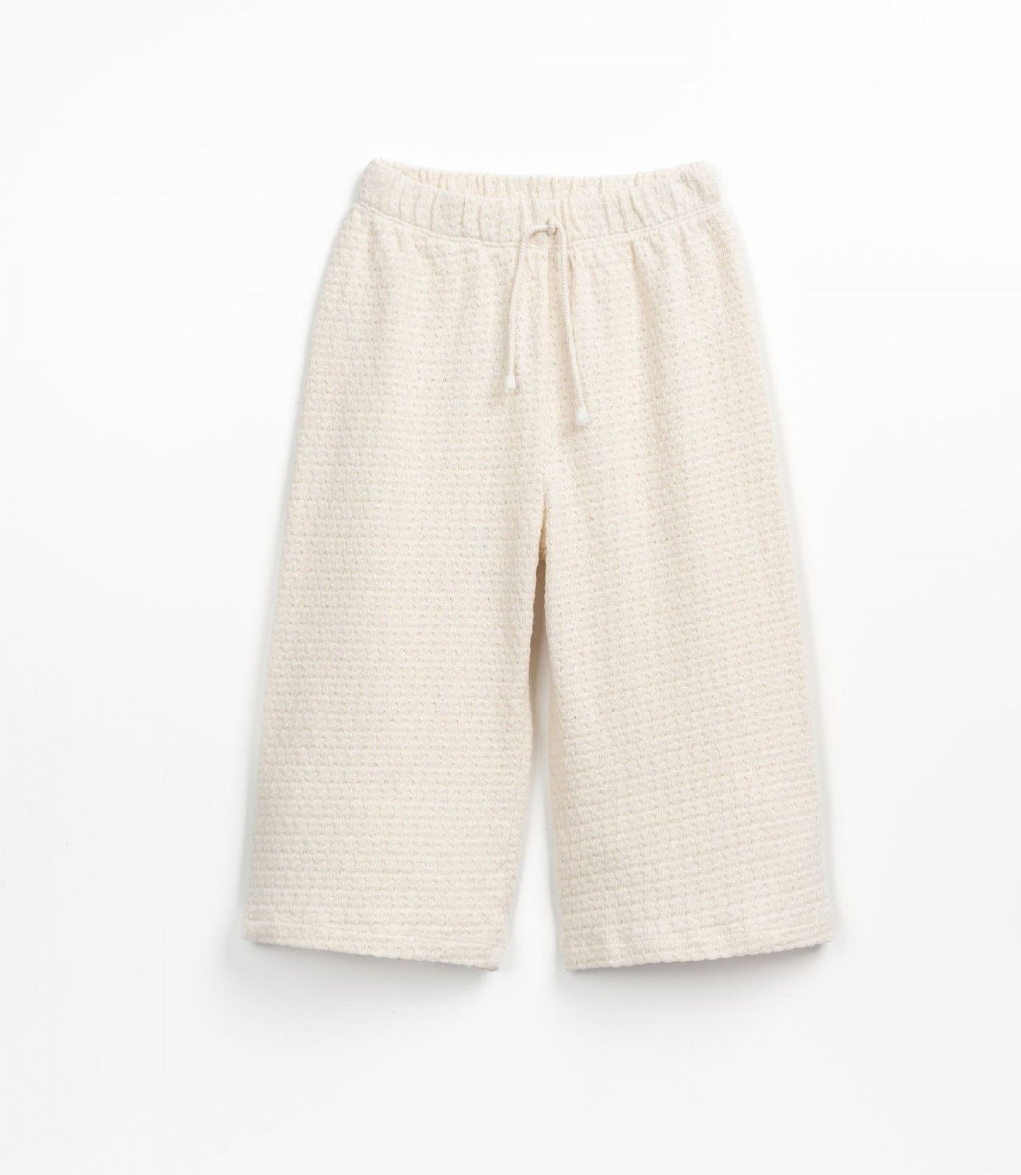 Pantalone jacquard avorio Play up