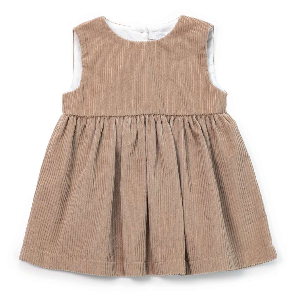 ABITO VELLUTO BEIGE