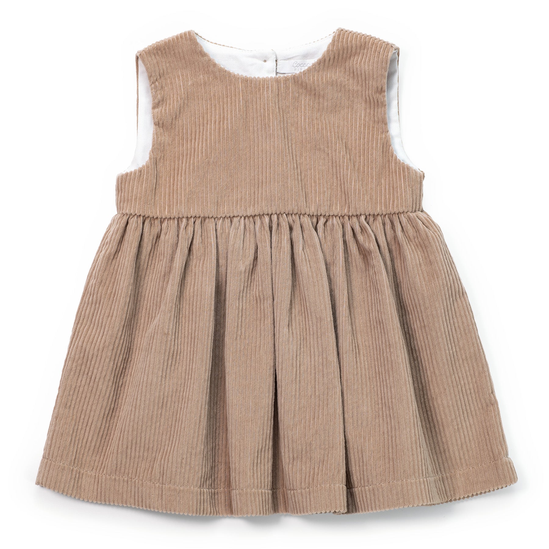 ABITO VELLUTO BEIGE