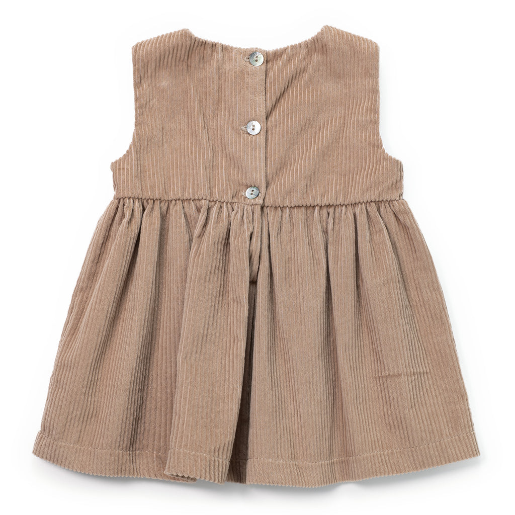 ABITO VELLUTO BEIGE