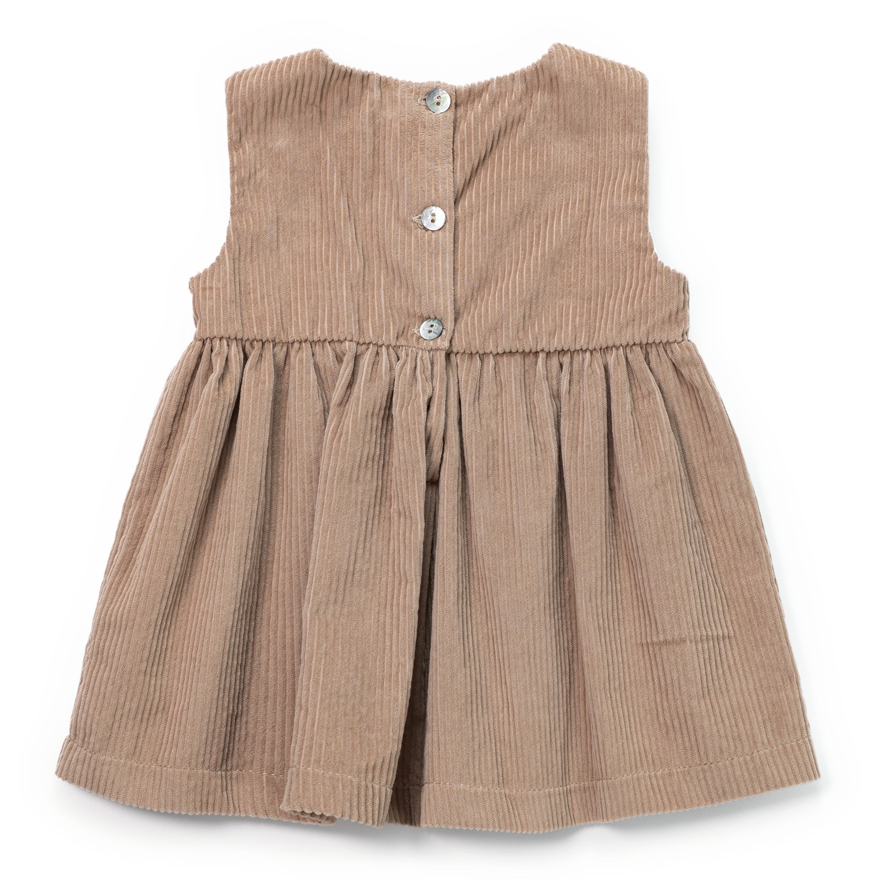 ABITO VELLUTO BEIGE
