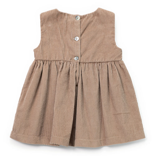 ABITO VELLUTO BEIGE