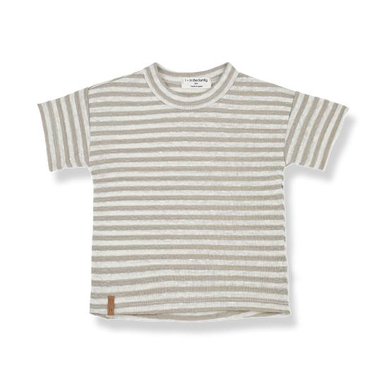 T-shirt Cesar beige/avorio