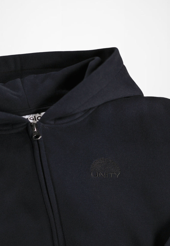 FELPA ZIP NERO Marley