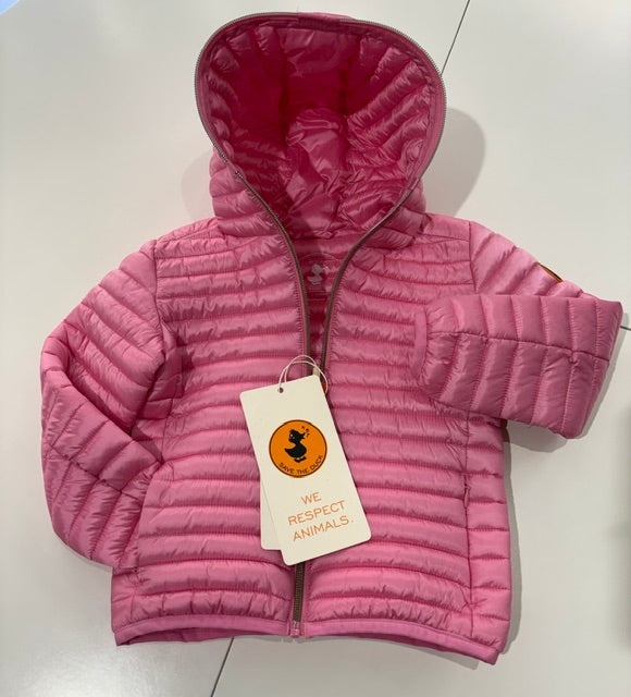 PIUMINO CAPPUCCIO ROSA