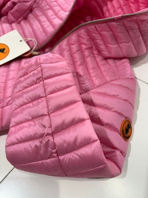 PIUMINO CAPPUCCIO ROSA