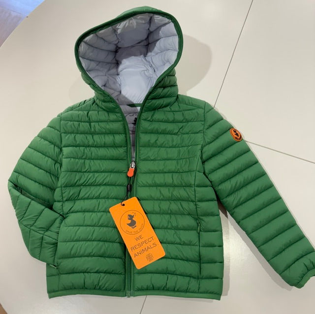 PIUMINO VERDE CAPPUCCIO