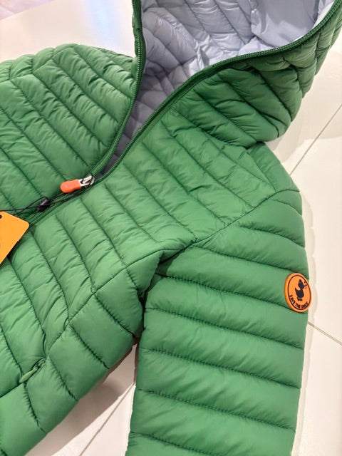 PIUMINO VERDE CAPPUCCIO