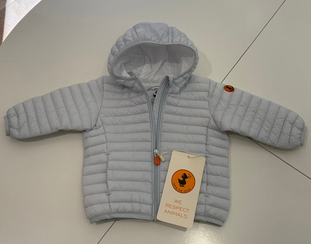 PIUMINO BABY GRIGIO PERLA