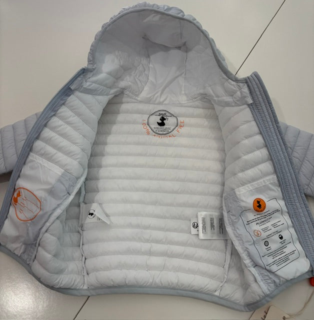 PIUMINO BABY GRIGIO PERLA