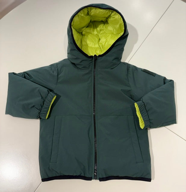 GIACCA REVERSIBILE VERDE