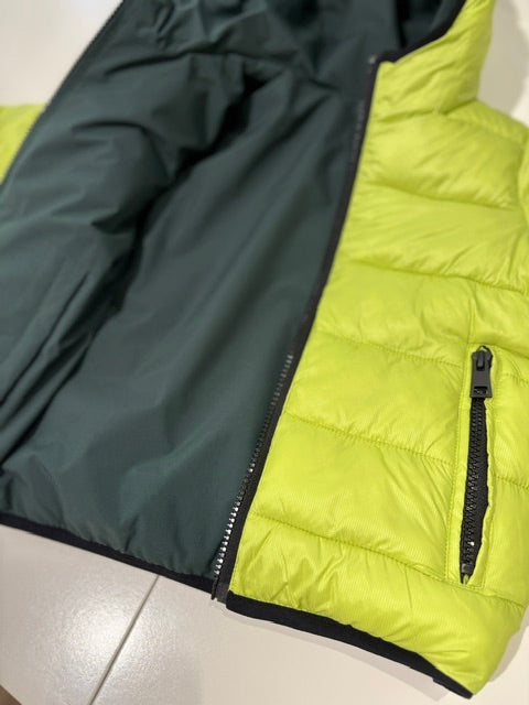 GIACCA REVERSIBILE VERDE