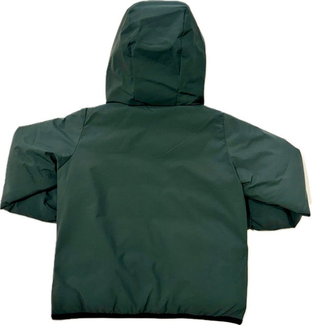 GIACCA REVERSIBILE VERDE