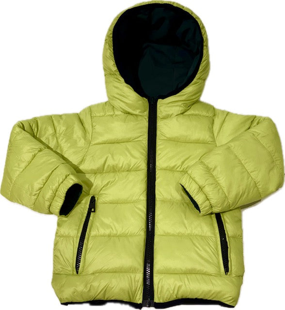 GIACCA REVERSIBILE VERDE