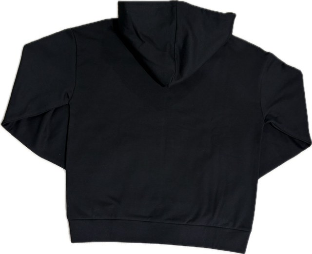 FELPA ZIP NERA FREDDY