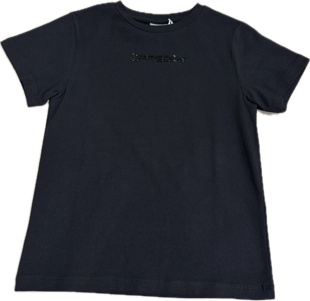 T-SHIRT NERO MANICA CORTA FREDDY