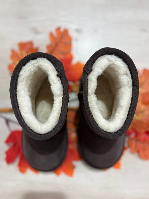 STIVALE IN PELLE CIOCCOLATO