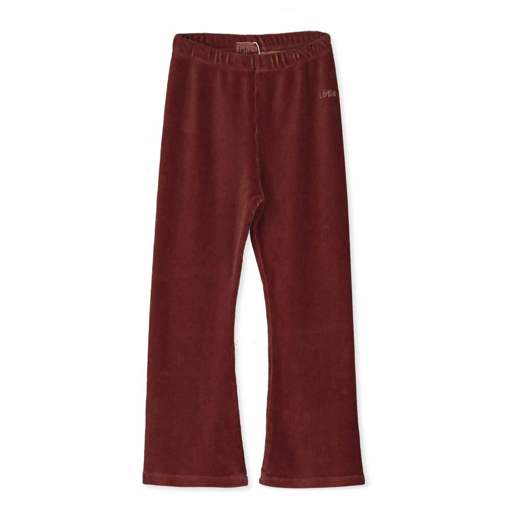 PANTALONE VELLUTINO ELASTICIZZATO