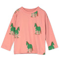 T-SHIRT CAVALLI ROSA