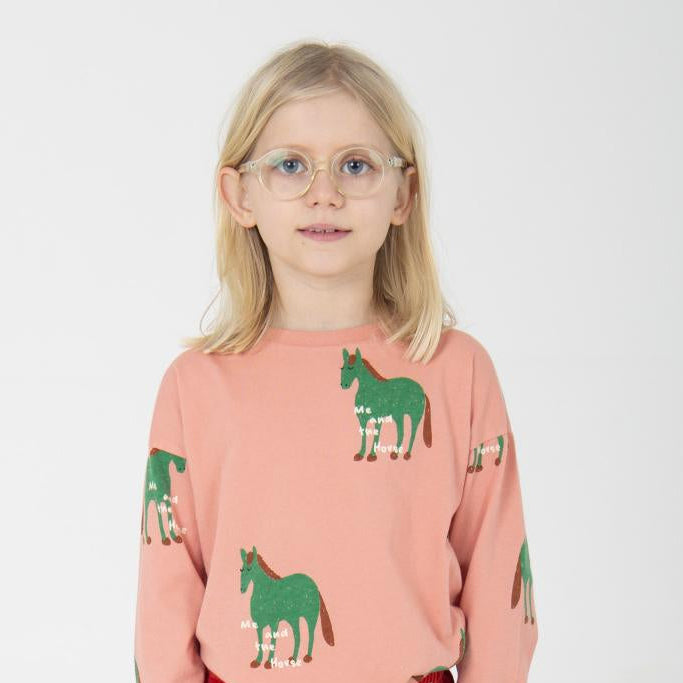 T-SHIRT CAVALLI ROSA