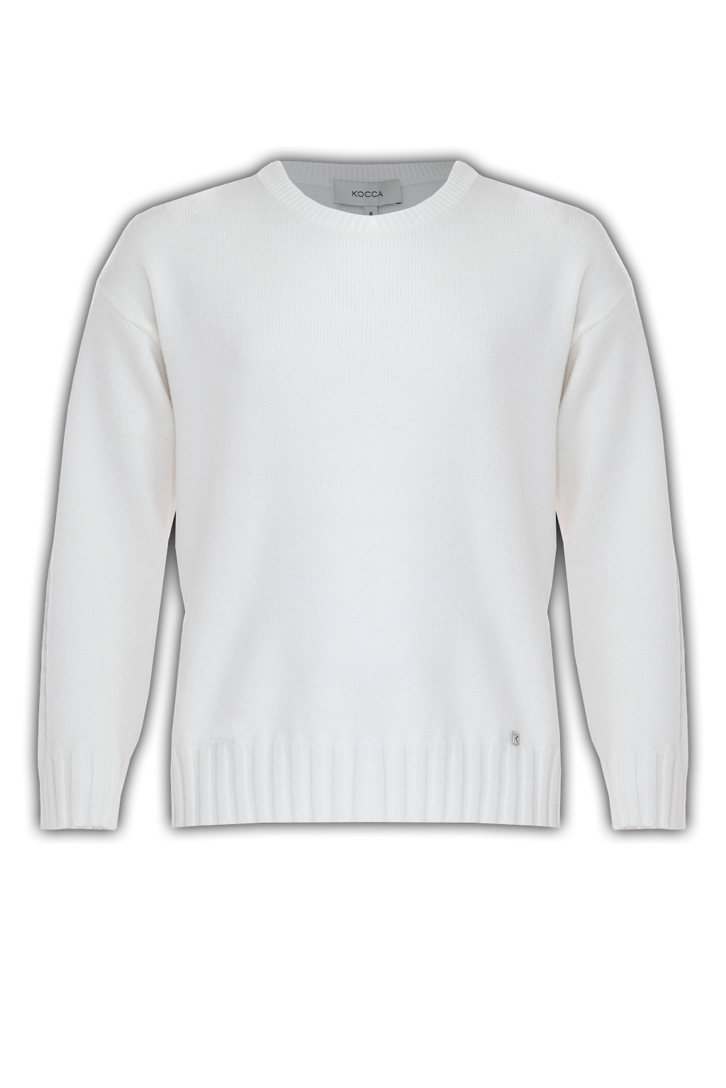 MAGLIA GIROCOLLO LATTE SEBASTIAN