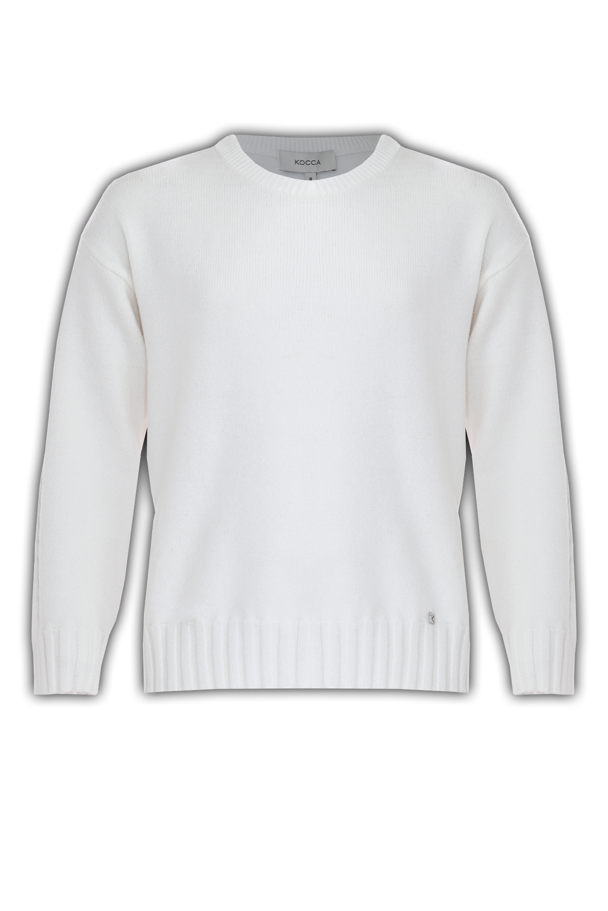 MAGLIA GIROCOLLO LATTE SEBASTIAN