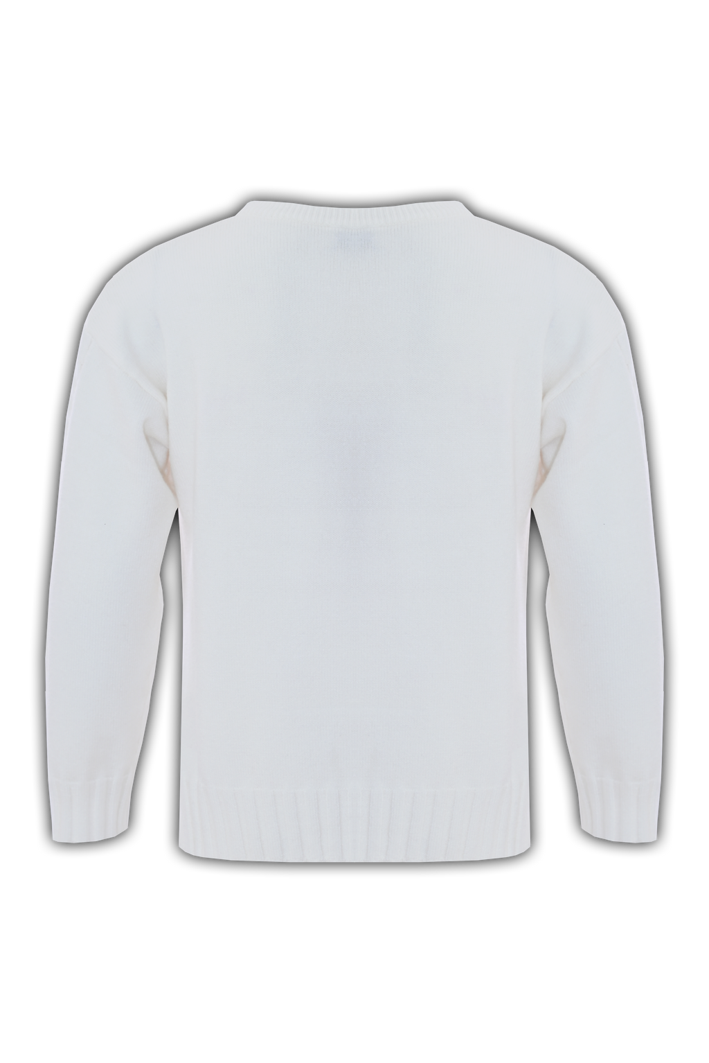 MAGLIA GIROCOLLO LATTE SEBASTIAN