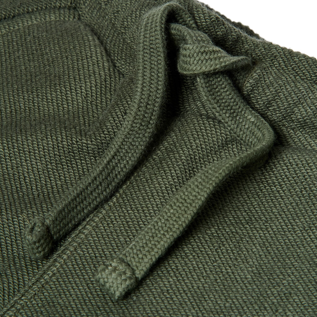 PANTALONE CARGO FELPATO VERDE