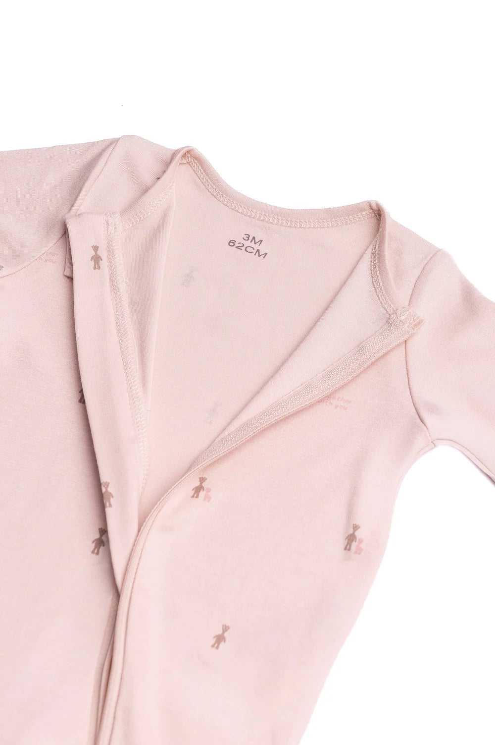 PIGIAMINO BAMU' ZIP ROSA