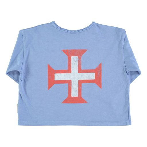 T-shirt azzurro piupiuchic