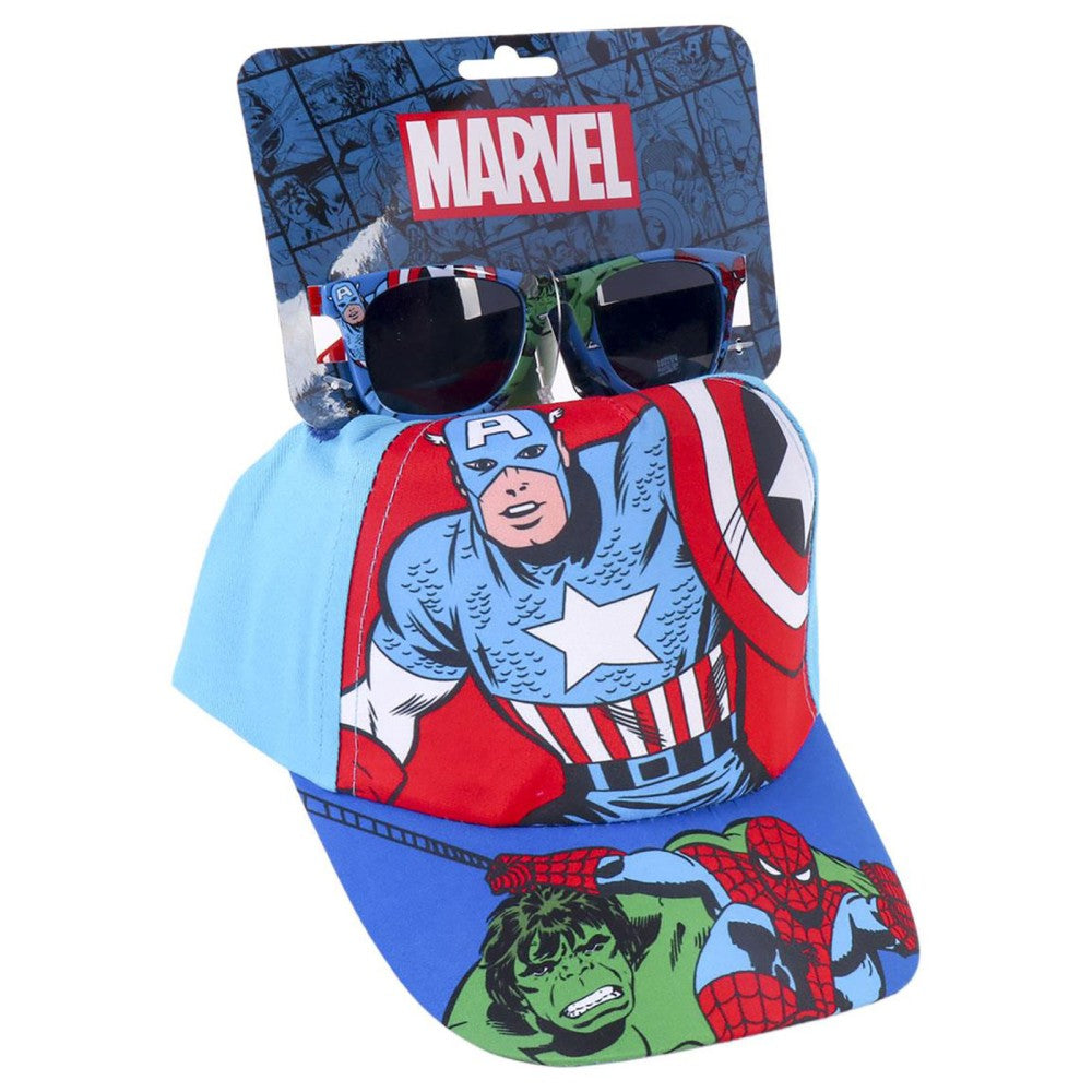 Cappellino+occhiali AVENGERS