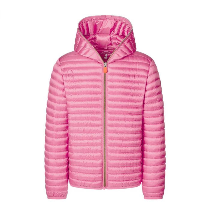 PIUMINO CAPPUCCIO ROSA